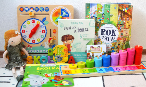 Tipy na knihy a hračky, které připraví děti na nástup a pobyt ve školce