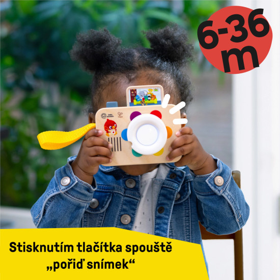 Učení barev je hračkou s hračkou fotoaparát Baby Einstein.