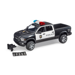 Bruder policejní pick-up RAM2500 s policistou