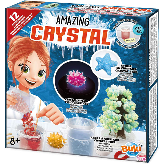 Okouzlující krystaly je zábavná sada pro výrobu krystalů.