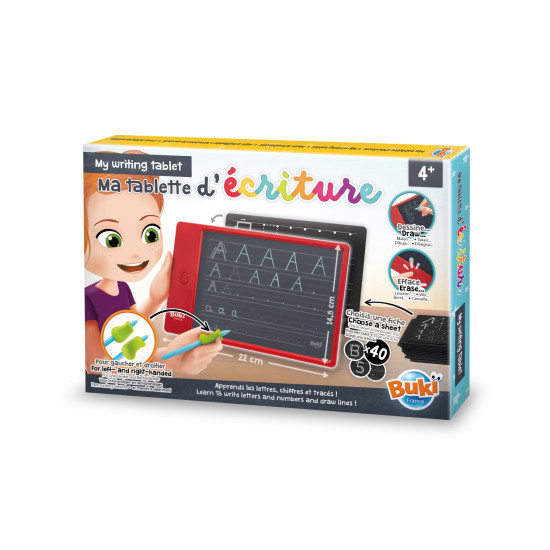 Elektronický tablet pro kreslení a procvičování psaní písmen a číslic