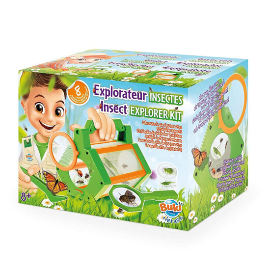 Dětská sada pro chytání a pozorování hmyzu. Perfektní dárek pro všechny průzkumníky.