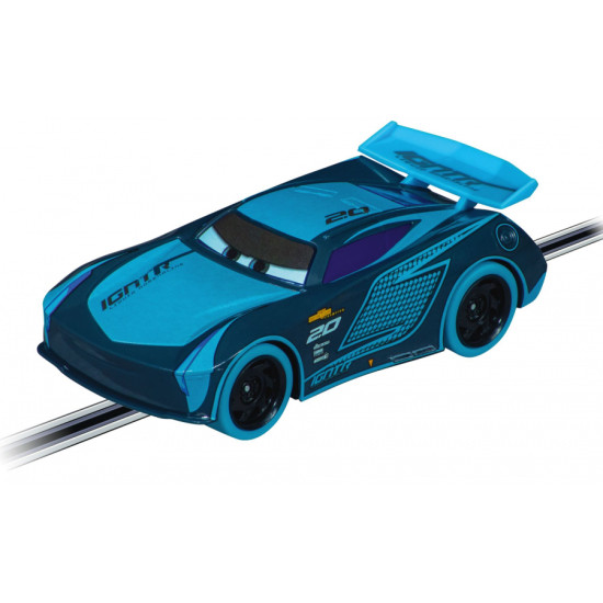 Carrera GO/GO+ 64221 Jackson Storm - Glow Racer - závodní autíčko pro děti