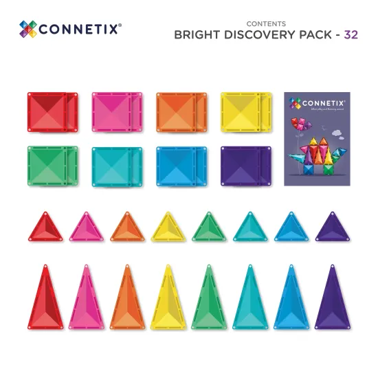 Magnetická stavebnice Bright Discovery Pack 32 dílů