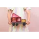 Magnetická stavebnice Pastel Transport Pack 50 dílů