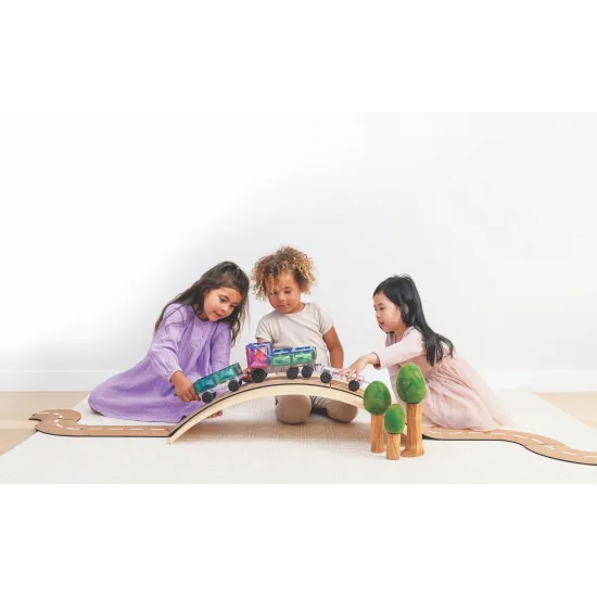Magnetická stavebnice Pastel Transport Pack 50 dílů
