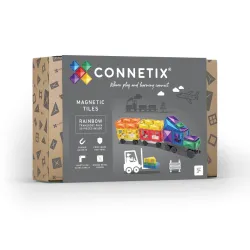 Magnetická stavebnice Rainbow Transport 50 dílů