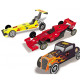 Kreativní sada pro děti Papírové 3D modely Závodní auta Crea Lign