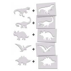 Dinosauři Kreslící šablony