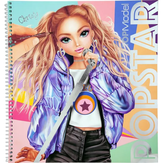 Kreativní sešit Módní návrhář Popstar