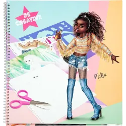 Kreativní sešit Módní návrhář Popstar