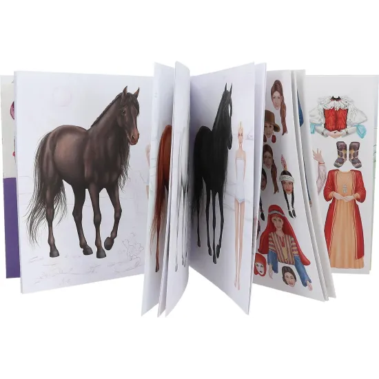 Kreativní sešit Oblékni mě Miss Melody Svět