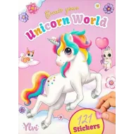 Nálepkový sešit se samolepkami Svět jednorožců