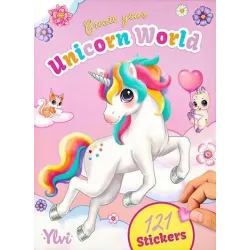 Nálepkový sešit se samolepkami Svět jednorožců