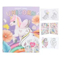 Kreativní sešit se samolepkami: Vytvoř si jednorožce