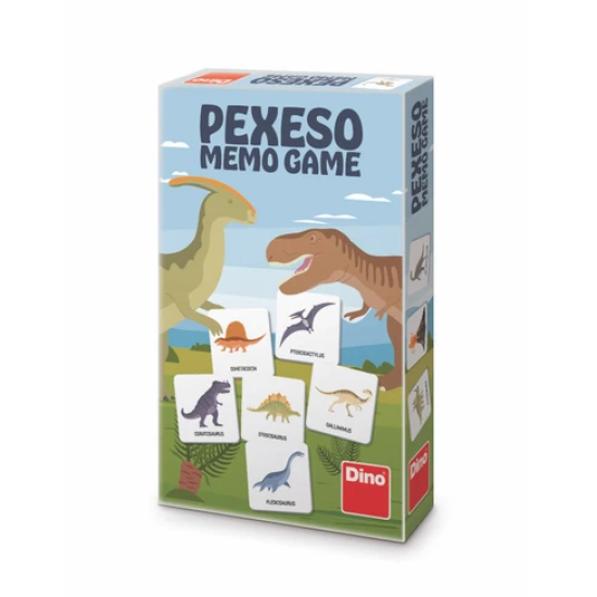Pexeso Dinosauři je zábavná hra pro děti plná dinosaurů.