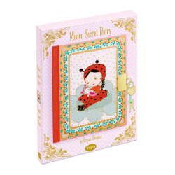 Tinyly tajný zápisník s visacím zámkem Minico