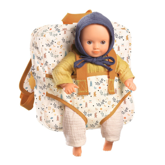 Batohový nosič pro panenky ale také další potřeby a doplňky.