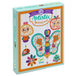 Tkaní Artistic String art Zahrada