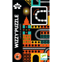 Wizzy Puzzle - Živé město 100ks