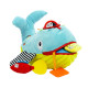 Senzorická hračka Velryba pro děti pro rozvoj smyslů Dolce