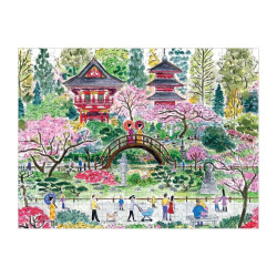 Puzzle Japonská čajová zahrada 300 dílů