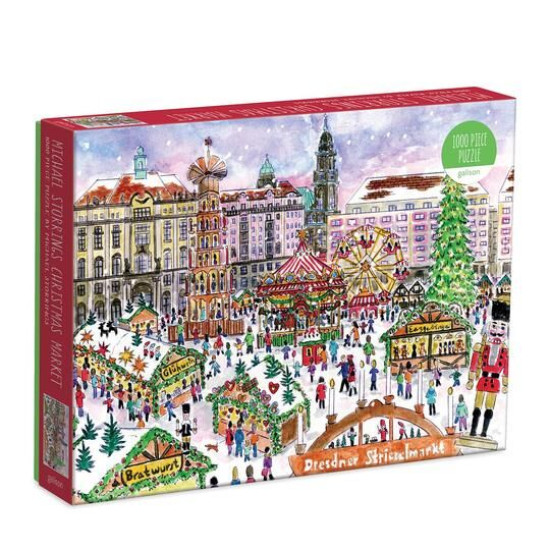 Puzzle Vánoční trh 1000 dílů