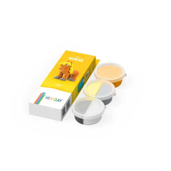 Vymodelujte si originální zvířátko Kůň s Hey Clay