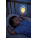 Noční lampička Tuleň s melodiemi pomůže vašemu dítěti při samostatném usínání v postýlce.