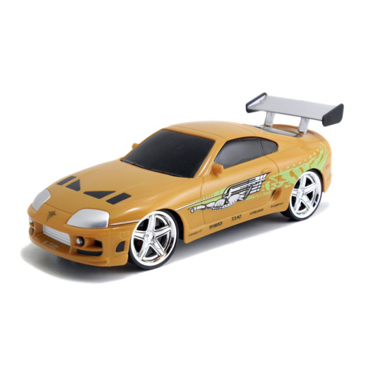 RC auto Brian's Toyota Supra 1:24 v syté oranžové barvě, na dálkové ovládání