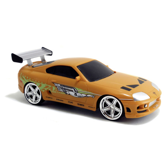 RC auto Brian's Toyota Supra 1:24 v syté oranžové barvě, na dálkové ovládání