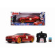 RC auto Marvel Iron Man 2016 Chevy Camaro v červené barvě, na dálkové ovládání, měřítko 1:16