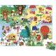 Puzzle v kufříku Čtyři roční období 36 ks