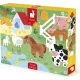 Dotykové puzzle Farma