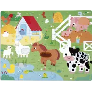 Dotykové puzzle Farma