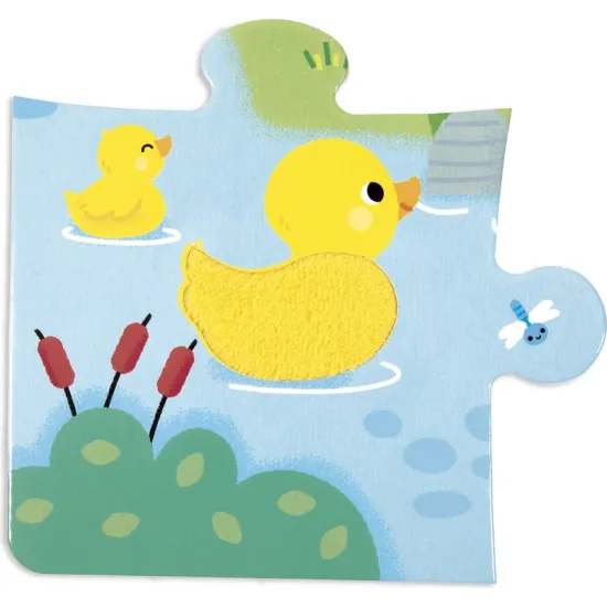 Dotykové puzzle Farma