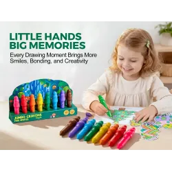Jumbo voskovky Tree Sprites 8 ks
