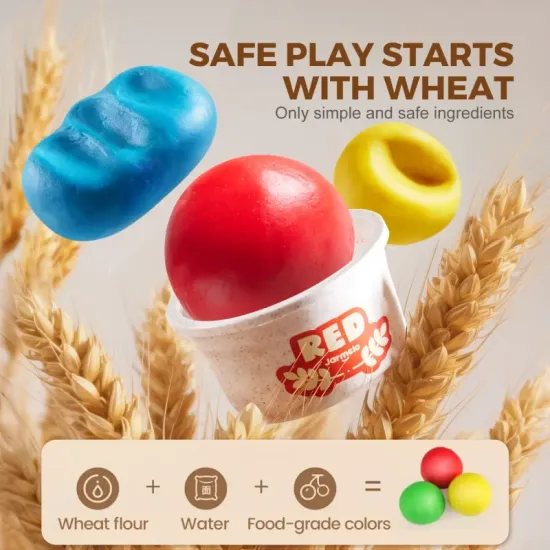 Jarmelo Modelovací hmota Play with Wheat 8 ks – model JA99667