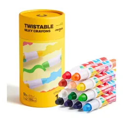 Voskovky Twistjoy Omyvatelné 12 ks