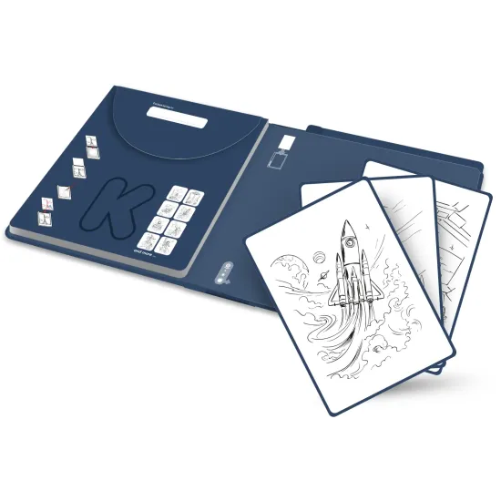 Doplňkové karty Kidywolf Refill K-Draw Pad Galaxy