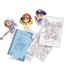 Doplňkové karty Refill Kidydraw Pad Everyday heroes
