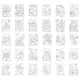 Doplňkové karty Kidywolf Refill Kidydraw Pad Once upon a time (6+)