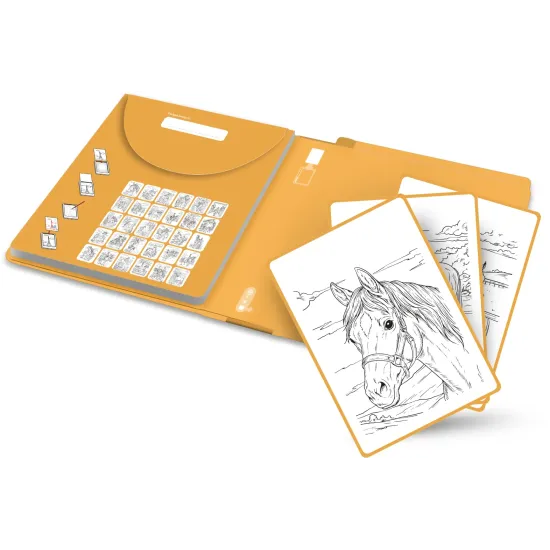 Doplňkové karty Kidywolf Refill Kidydraw Pad Horses