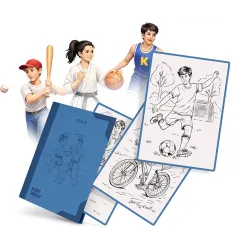 Doplňkové karty Refill Kidydraw Pad Sports