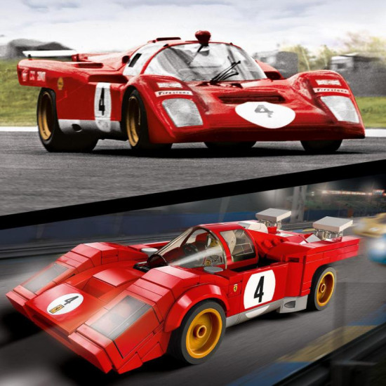 Postavte si slavné Ferrari 1970 a provětrejte ho v závodech s kamarády nebo si doplňte sbírku.