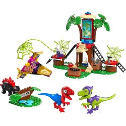 LEGO MARVEL Spidey, Gobby a raptoří bitva na základně na stromě