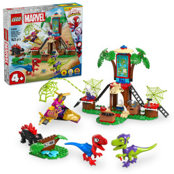 LEGO MARVEL Spidey, Gobby a raptoří bitva na základně na stromě