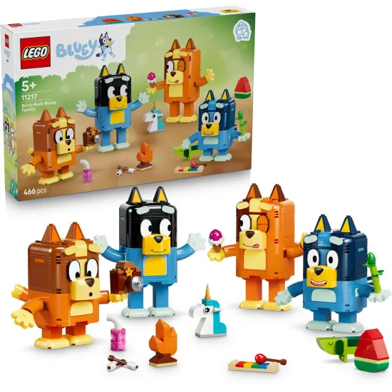 LEGO Bluey 11217 Bluey a její rodinka z kostek