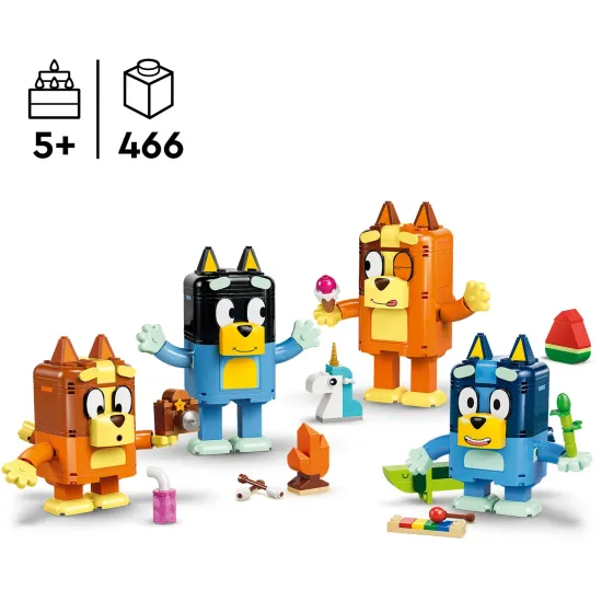 LEGO Bluey 11217 Bluey a její rodinka z kostek