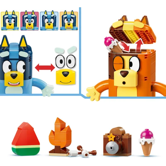 LEGO Bluey 11217 Bluey a její rodinka z kostek